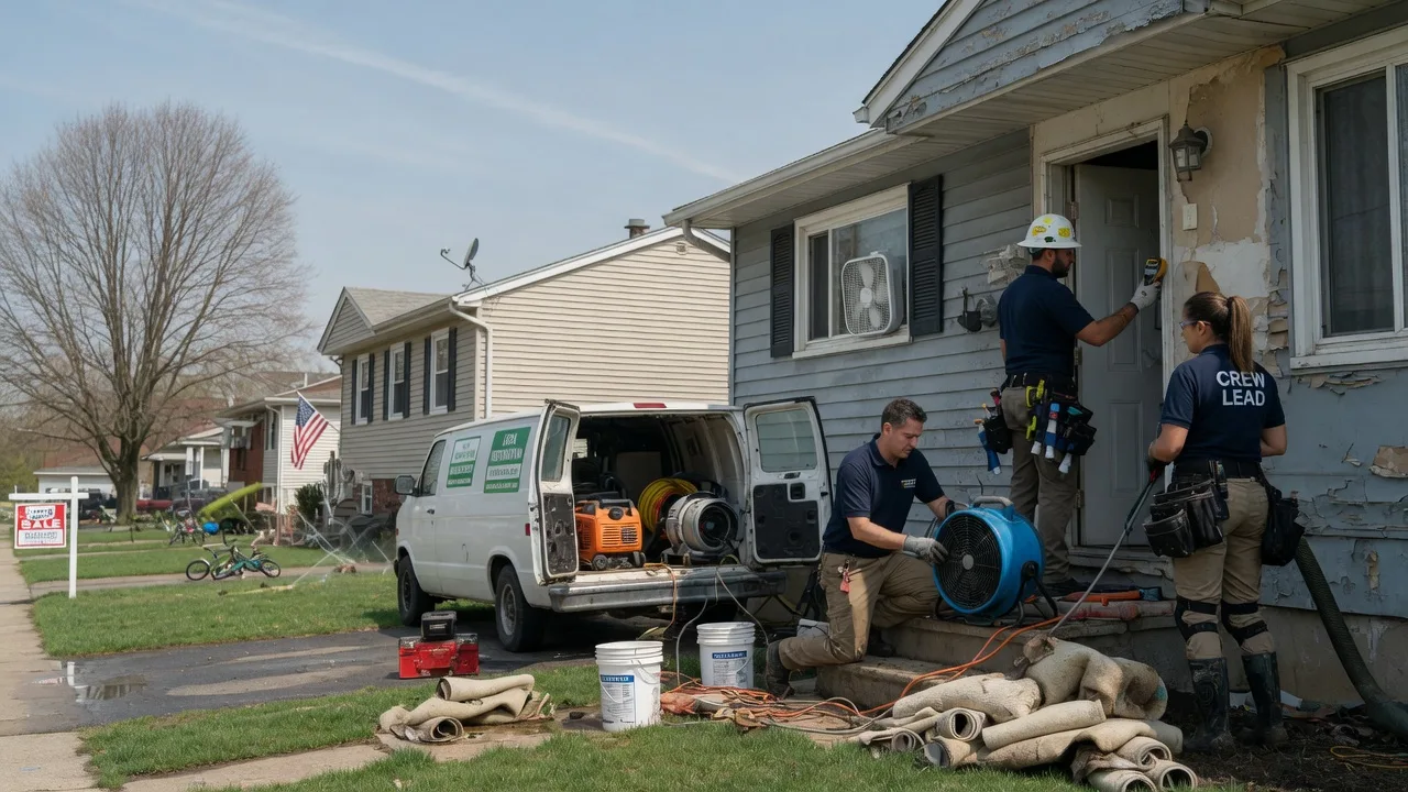 Flood Cleanup in Tomah, WI near me